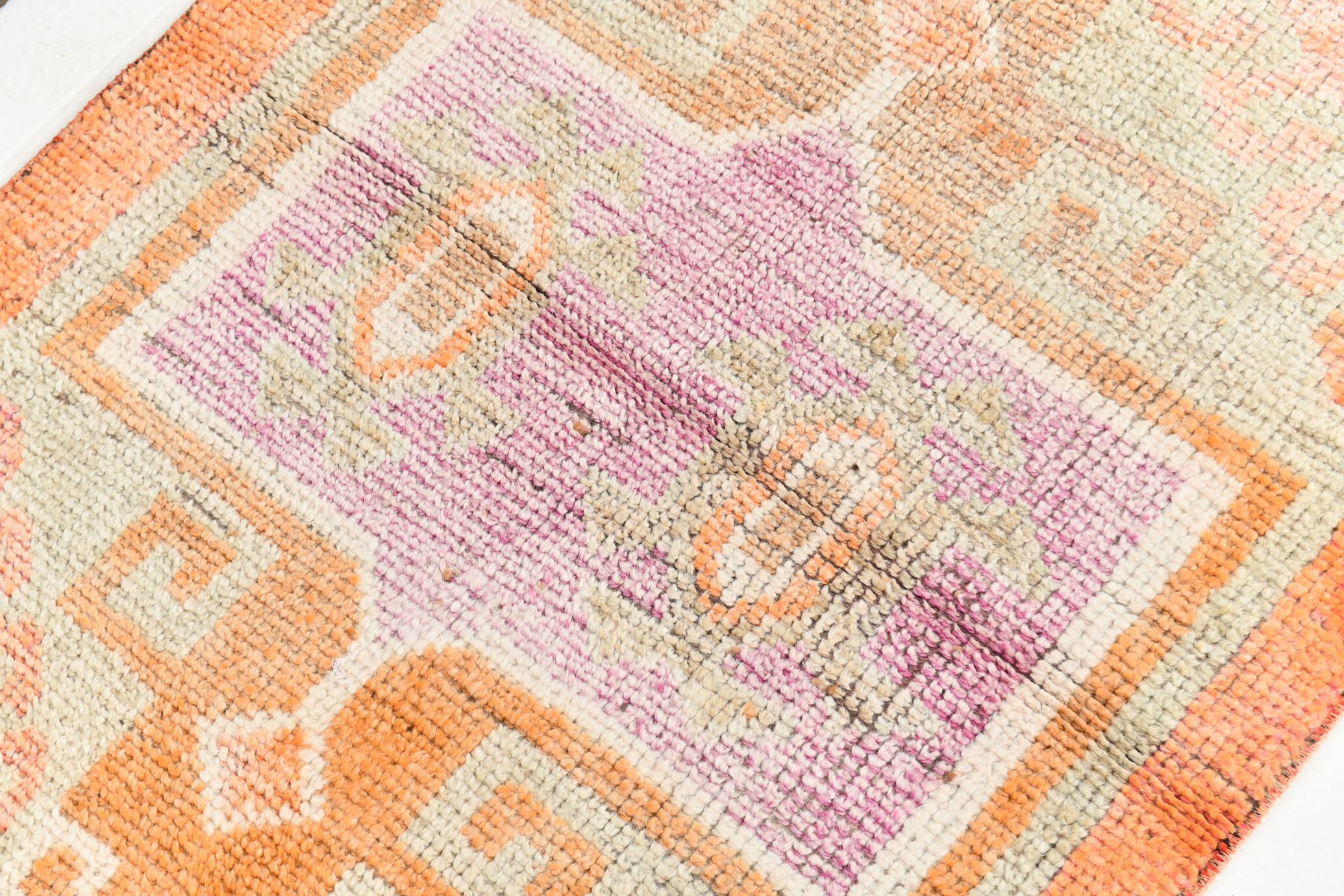 3x10 vintage runner rug, 89x312cm