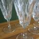 6 flûtes à champagne VMC en très bon état