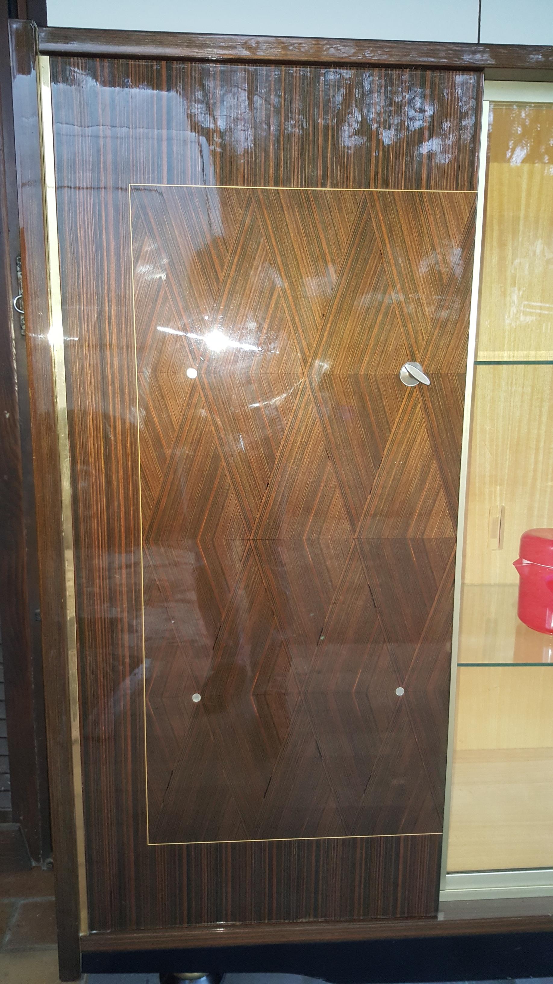 Storefront library vintage buffet