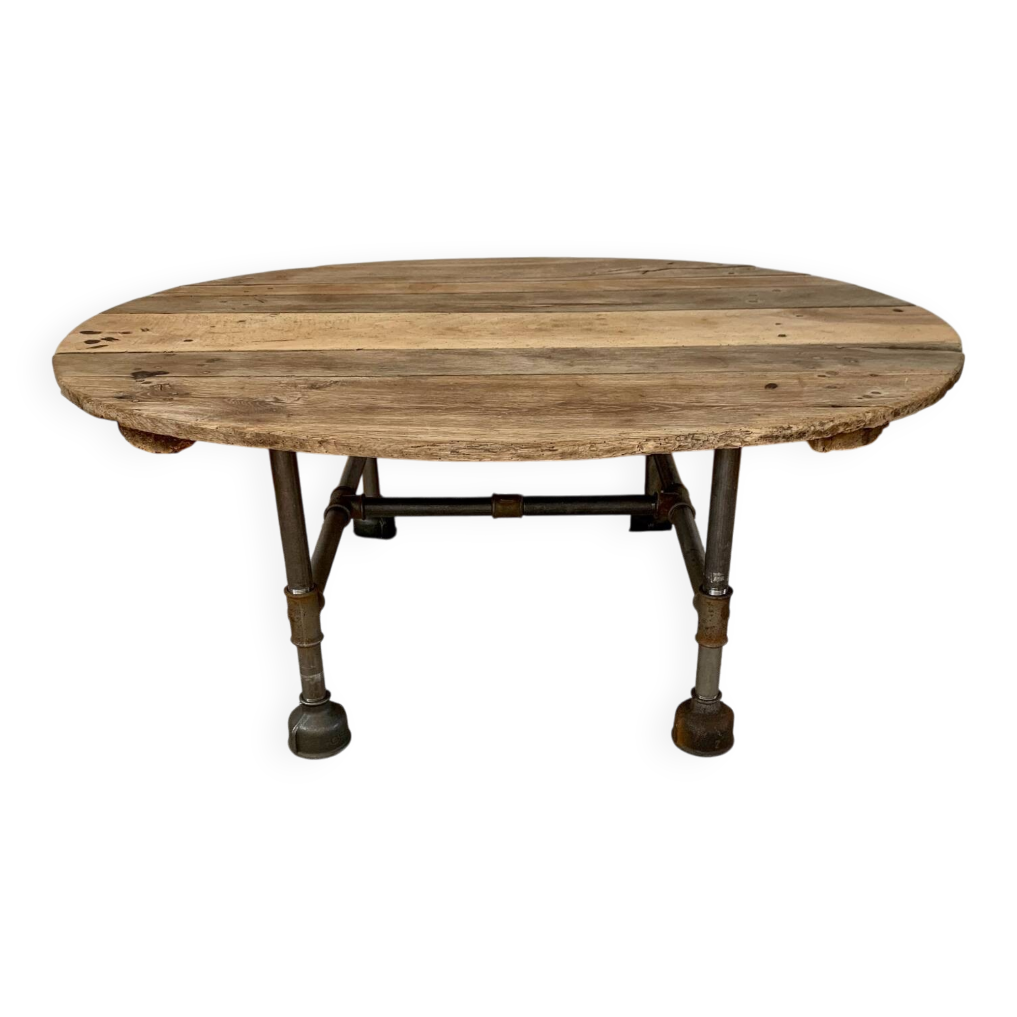 Industrial coffee table