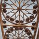 Rattan and bamboo peacock screen 1970