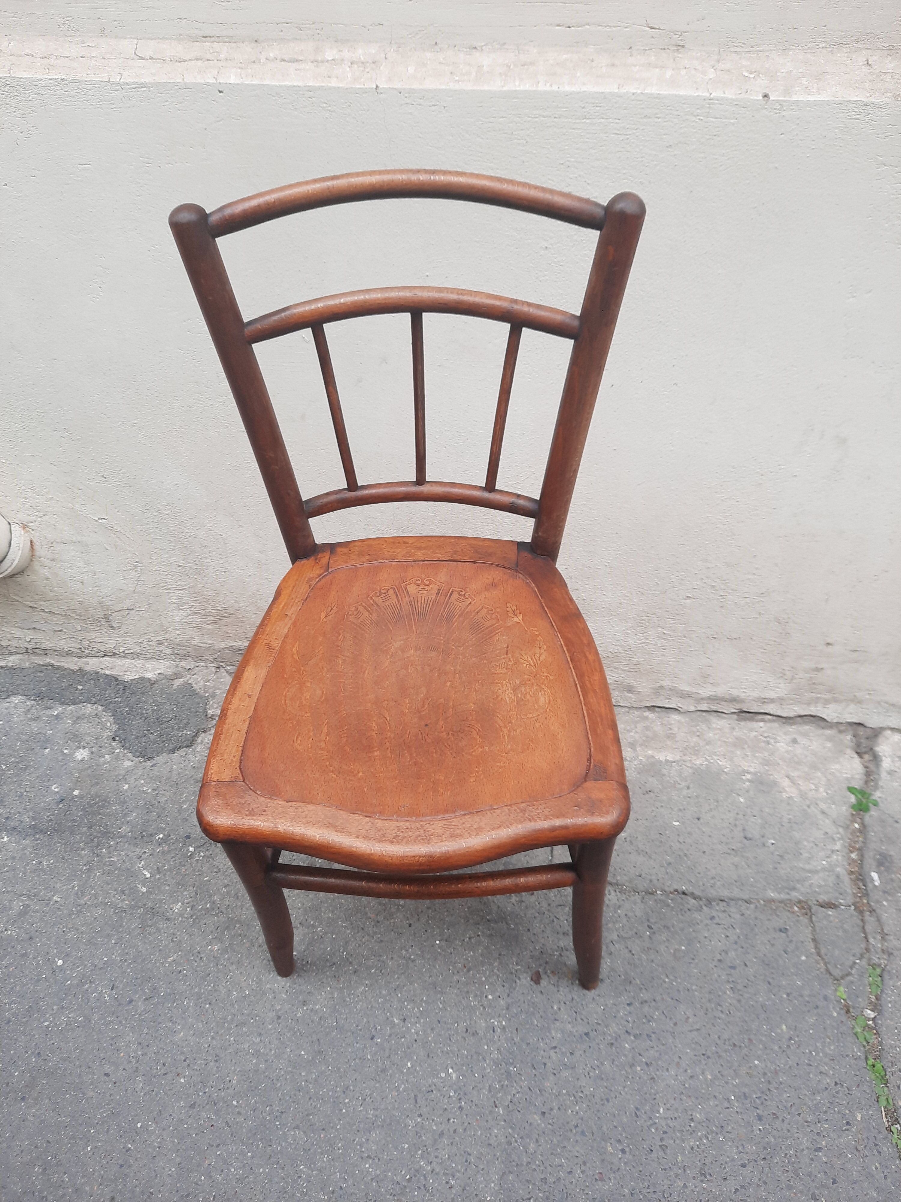 Vintage bistro chair