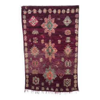 Tapis marocain vintage Boujad, 188 x 271 cm