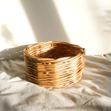 Natural basket wicker blond