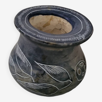 Petit pot en pierre à savon kenya