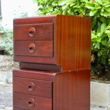 Pair of Scandinavian bedside tables