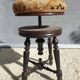 Napoleon III tapestry piano stool