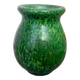 Vallauris 1950 Jordan Foucard vase in green ceramic