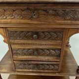 Lxvi style walnut worker with match scraper