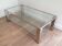Chrome modernist coffee table. French work. Around 1970.