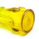 Modernist vase, yellow glass, designed by J. Słuczan-Orkusz, Poland, 1970s