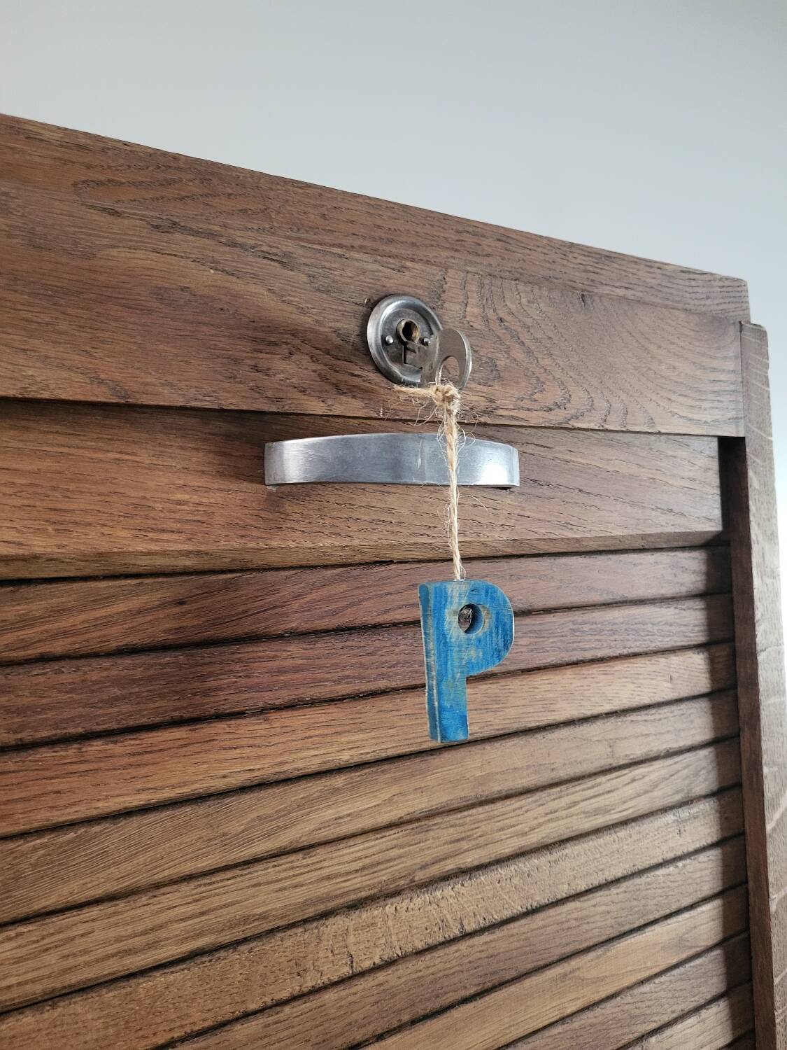Double Oak Filing Cabinet