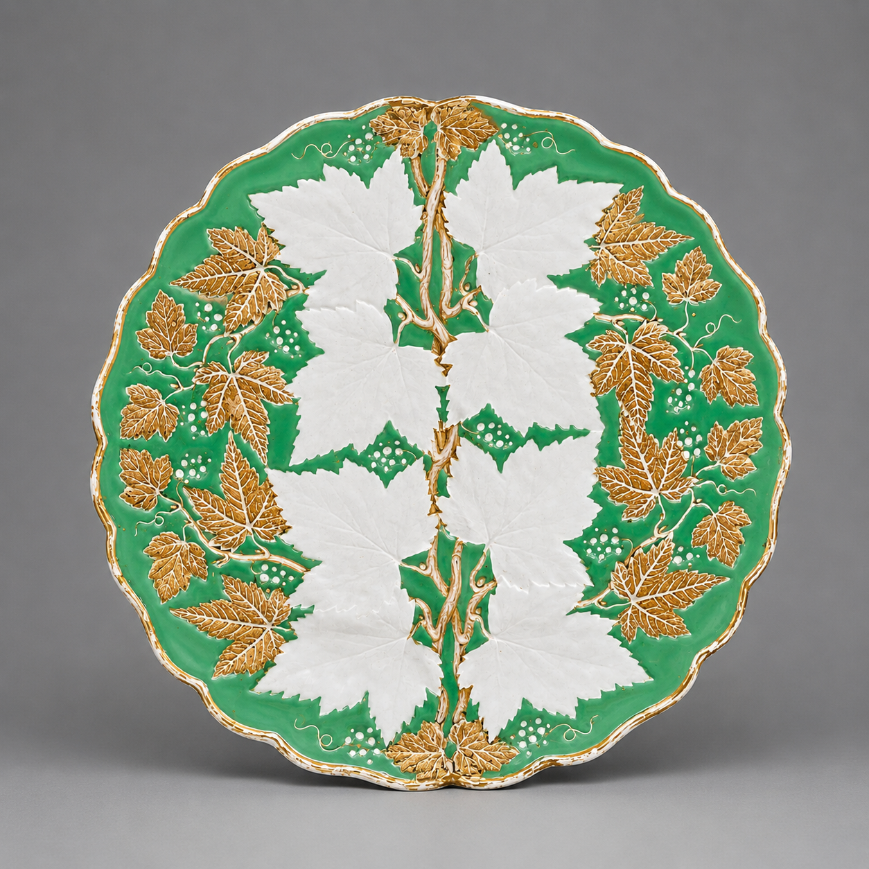 Decorative plate Meissen.