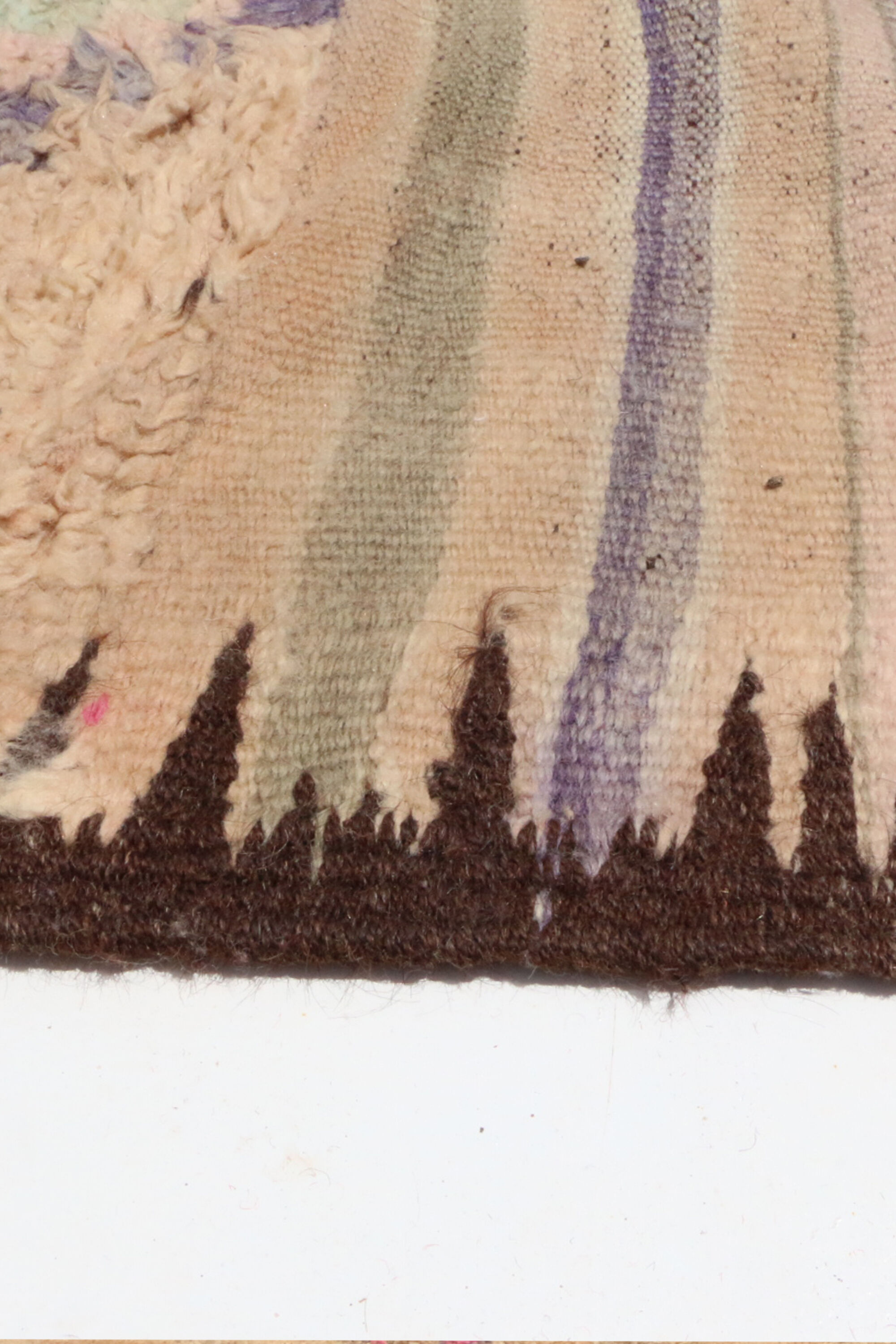 Tapis neutre marocain 180 x 395 cm