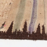 Moroccan neutral carpet 180 x 395 cm
