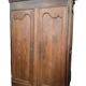 Old wardrobe with 3 shelves
