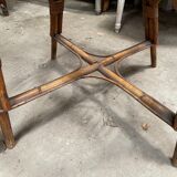 4 bamboo chairs