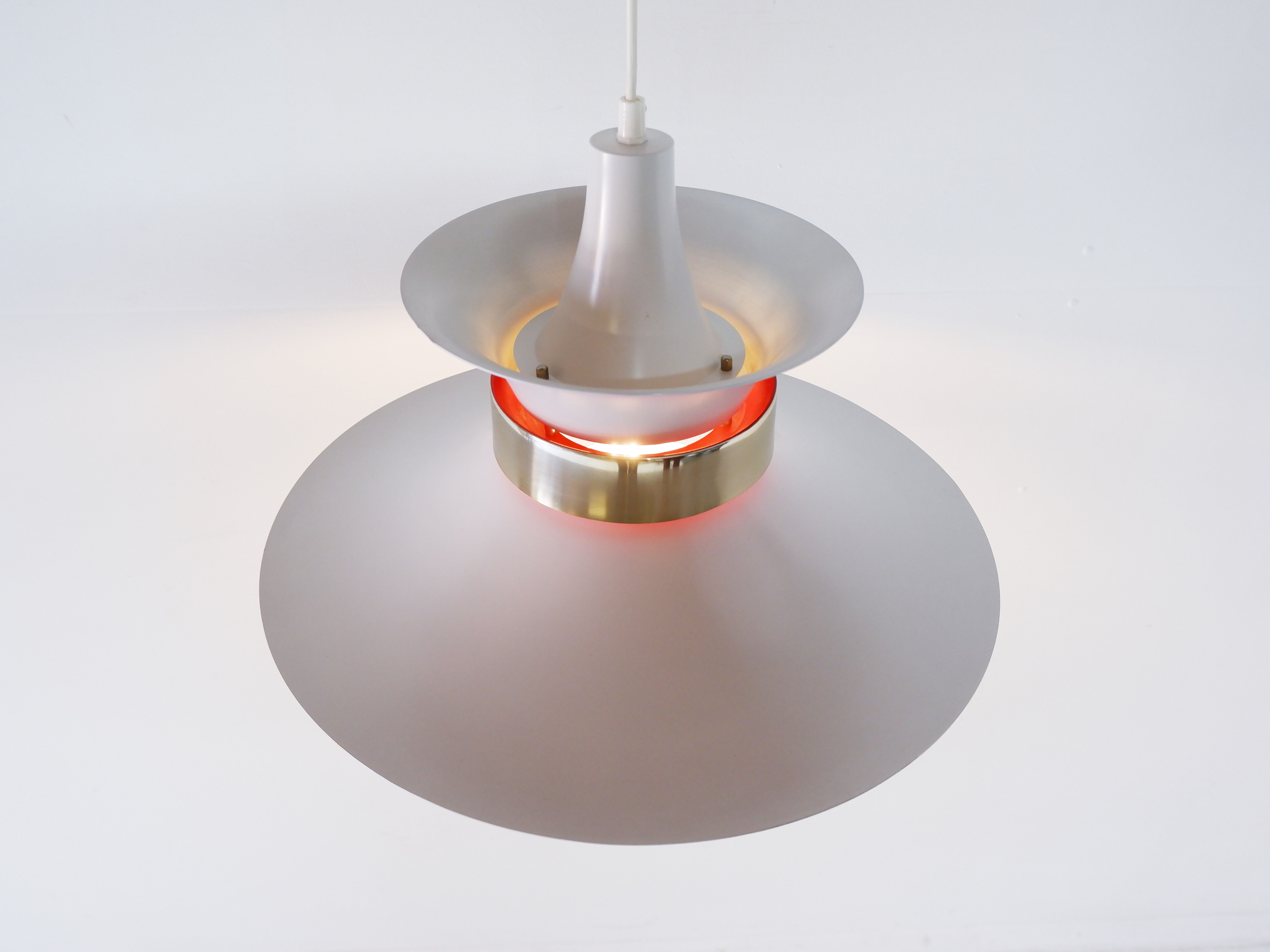 Vintage pendant by Lyskaer Belysning Denmark, 1970s