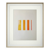 Minimalist geometric painting