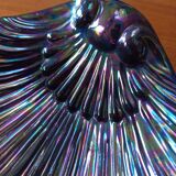 Iridescent seashell trinket tray