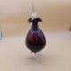 Tripod glass carafe Murano bottle