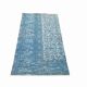 2x5 Blue Small Size Vintage Runner Rug, 61x134Cm