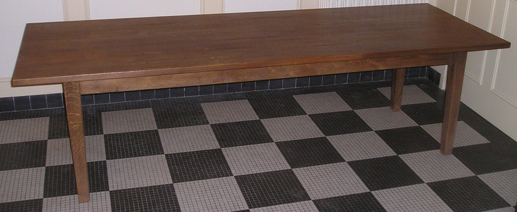 Old farmhouse table 250 x 89