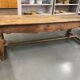 19th oak bench