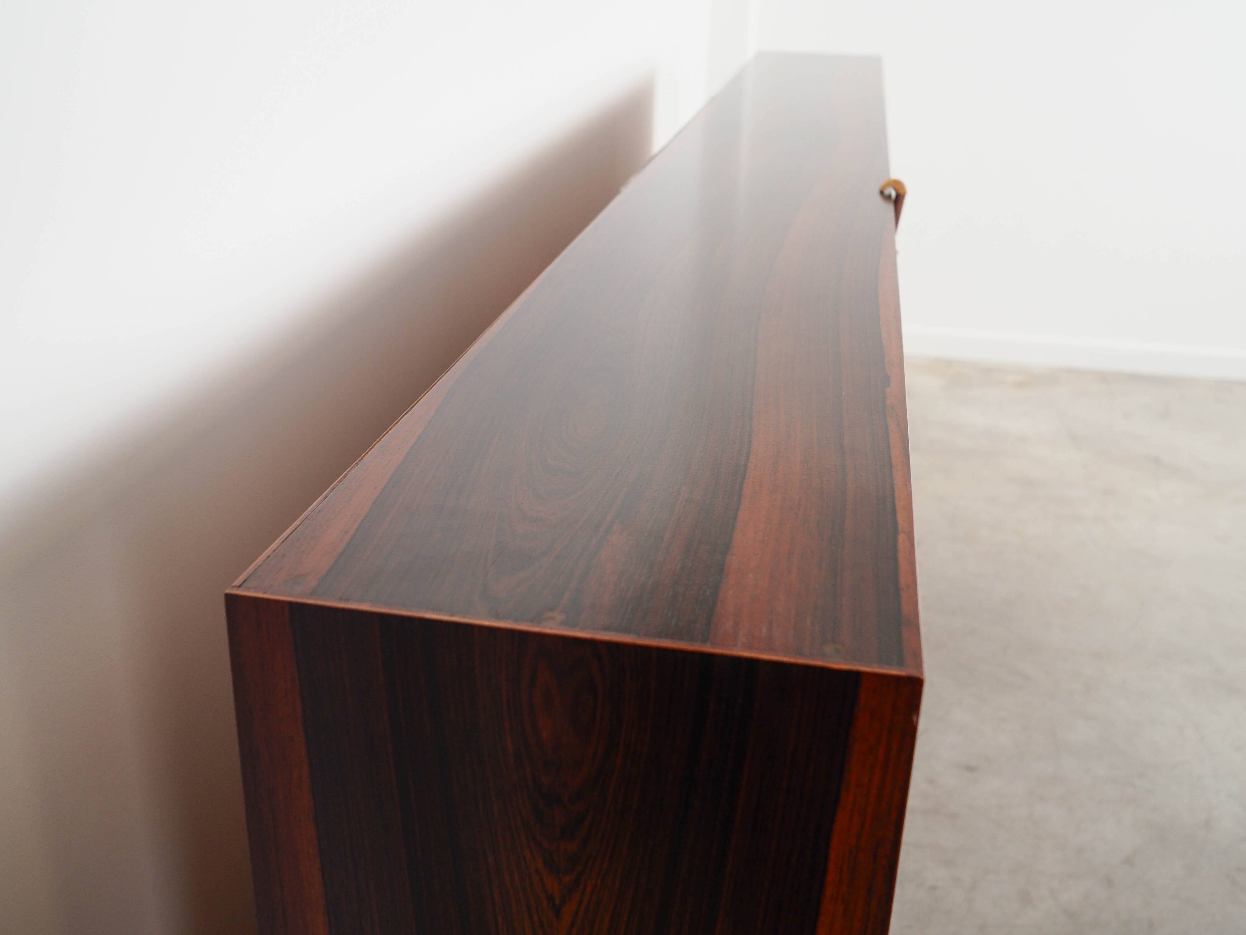 Rosewood bookcase, Danish design, 1970s, made in Denmark