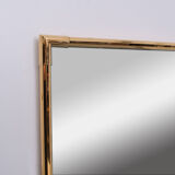 Miroir cadre octogonal années 1970