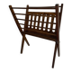 Vintage magazine rack 1960 Cees Braakman scandinavia vinyl - 56 x 45 cm