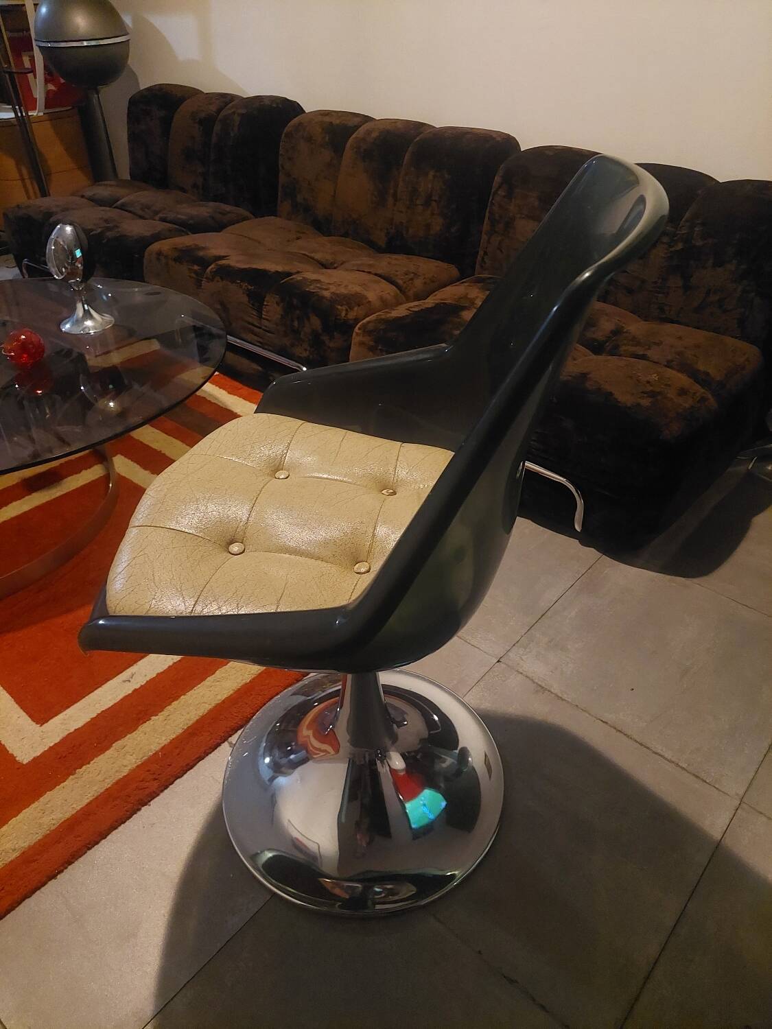 Roche Bobois swivel chair