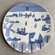 Vintage Raija Uosikkinen for ARABIA Christmas wall plate - 1980 original box included