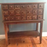 Old apothecary dresser early 20th century