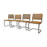 Lot of 4 chairs model Cesca by Marcel Breuer