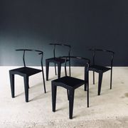 Postmodern Dr. Glob Dining Chairs by Philippe Starck for Kartell, Italy, 1980s, Set of 4