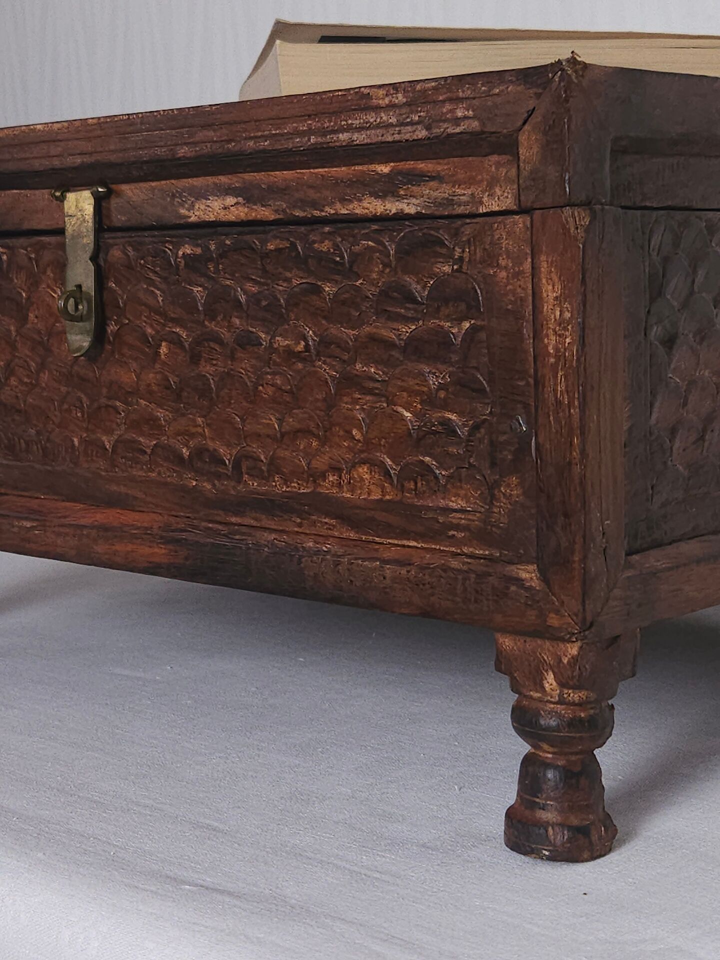 Antique wooden box