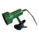 ELBE 4485 Deco Domo clamp lamp green, 80's