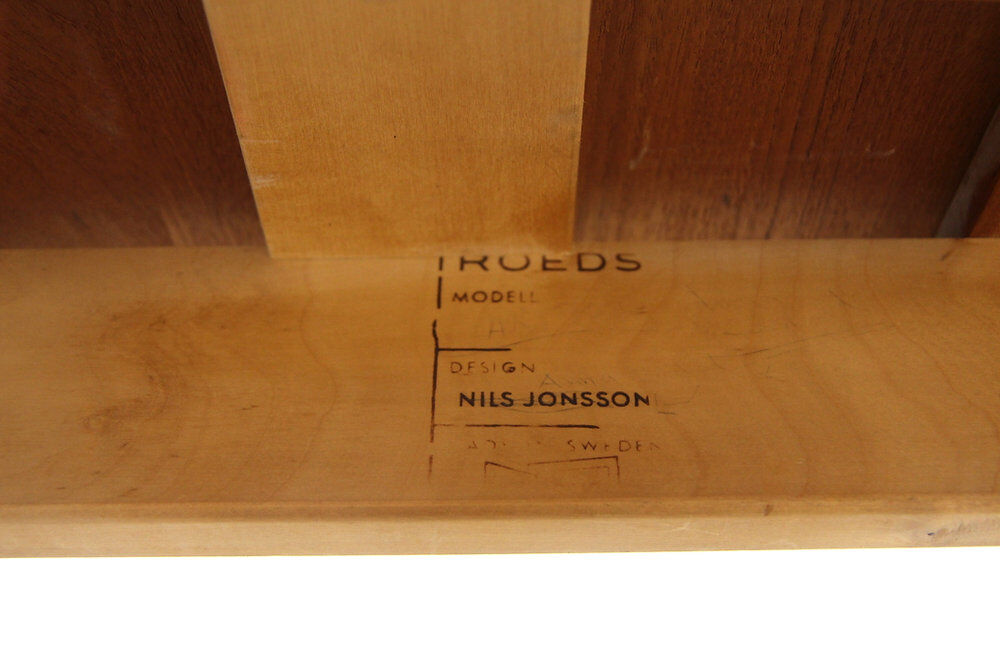 Dining table "portfolio" in teak, Nils Jönsson, Sweden, 1960