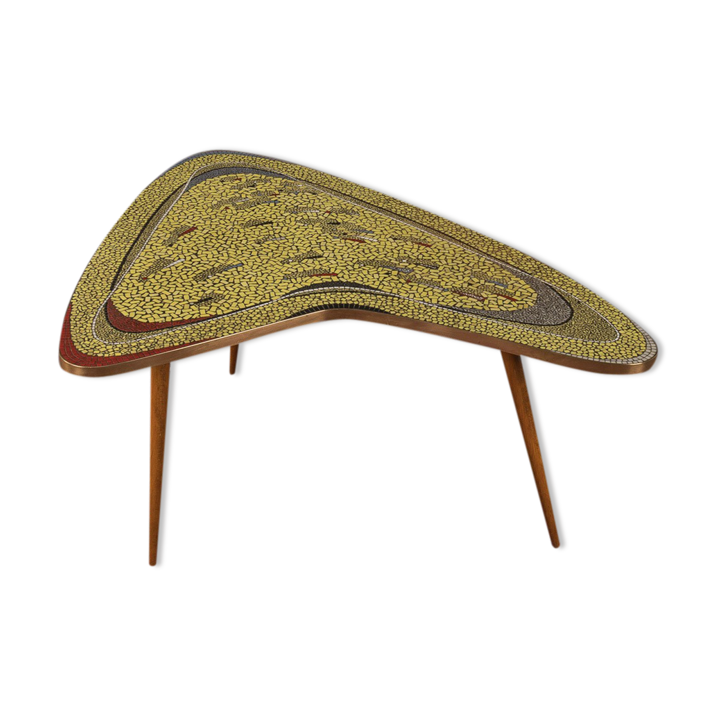 Mosaic coffee table, Berthold Müller-Oerlinghausen