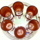 6 cups mazagrans Vallauris