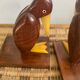 Wooden and bakelite bookends