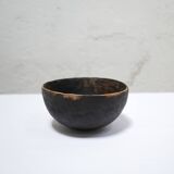 Old African wooden bowl