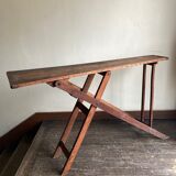 1900 folding ironing console table