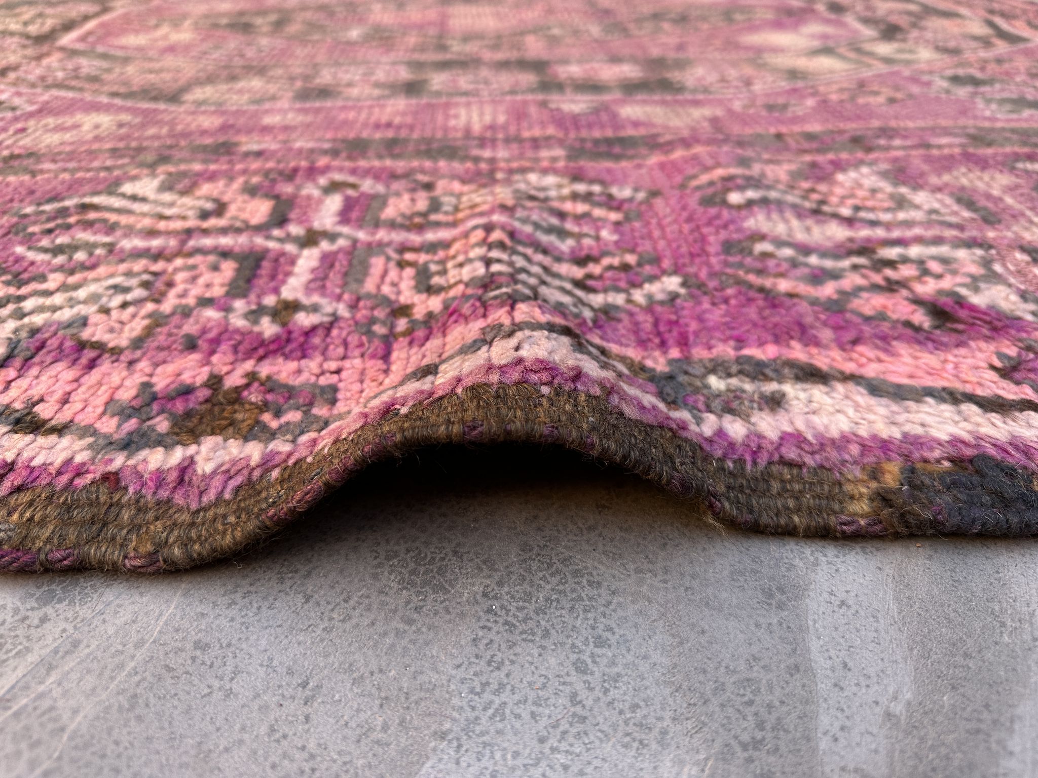 Old Moroccan Carpet - 189 x 340 cm