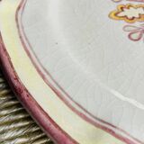 Assiette en terre cuite emmaillée Foucard Jourdan Vallauris