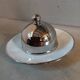 Individual porcelain butter dish