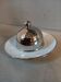 Individual porcelain butter dish