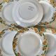 Set of 6 vintage buttercup model plates from Sarreguemines