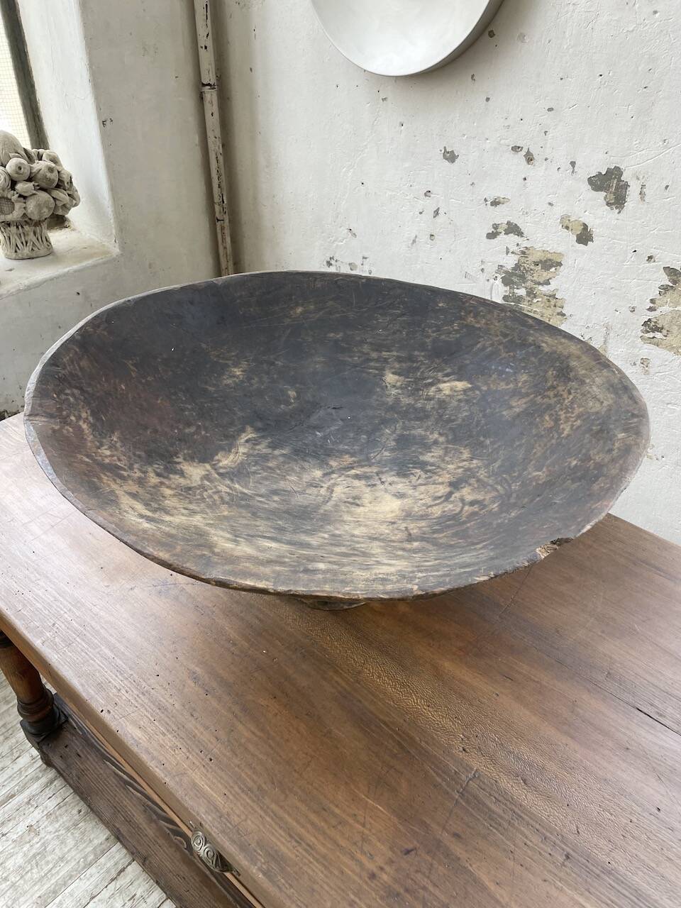XL wooden Tuareg dish